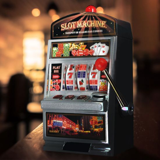 Casino Mini Slot Machine Bank